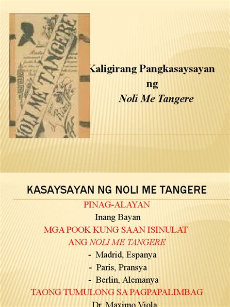 kaligirang pangkasaysayan ng noli me tangere quiz|KALIGIRANG PANGKASAYSAYAN NG NOLI ME .